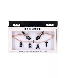 Brat Charmed Nipple Clamps