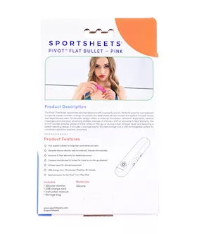 Pivot Flat Bullet Vibrator