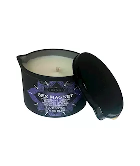 Sex Magnet Blue Lotus Pheromone Massage Candle