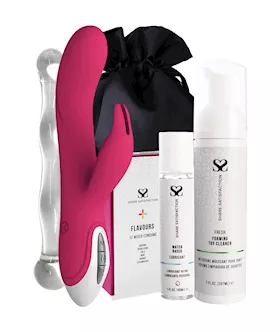 Amore Shapeshifter Rabbit Vibrator  Essentials Bundle