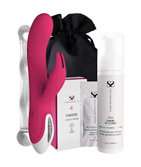 Amore Shapeshifter Rabbit Vibrator  Essentials Bundle