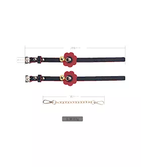 Amber Ankle Cuffs
