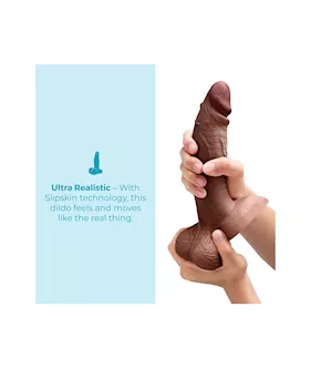 Slipskin Realistic Silicone Dildo 7 Inch