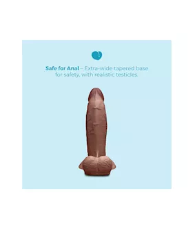 Slipskin Realistic Silicone Dildo 8 Inch