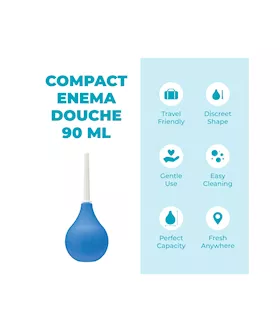 B-vibe Compact Enema Douche 90ml