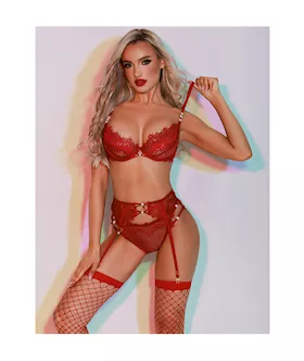 Sweetheart Bra And Panty Set