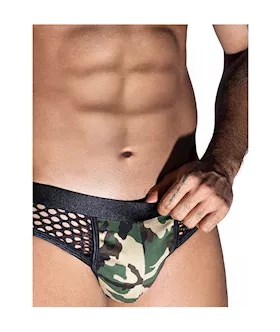 Fishnet Army Underwear
