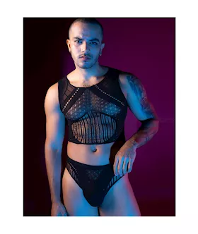 Ace Top And Underwear Body Stocking