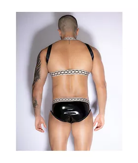 Chained Up Top And Underwear Set