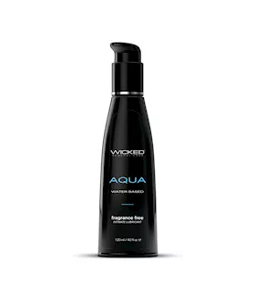 Wicked Aqua Water Based Lubricant 120ml