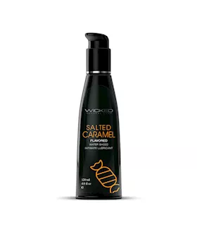 Wicked Aqua Salted Caramel Lubricant 120ml