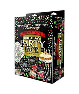 Happy Fking Birthday Complete Party Pack Party Set for 8 People
