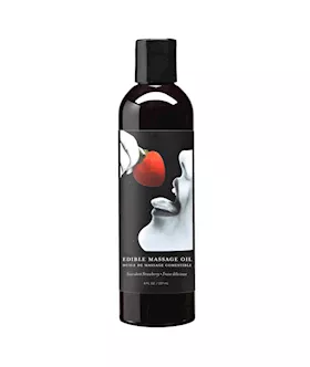 Edible Succulent Strawberry Flavoured Massage Oil 237ml