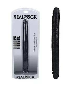 RealRock Slim Double Dildo 14 Inch