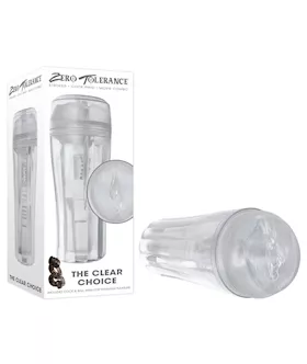 Zero Tolerance The Clear Choice Vagina Stroker