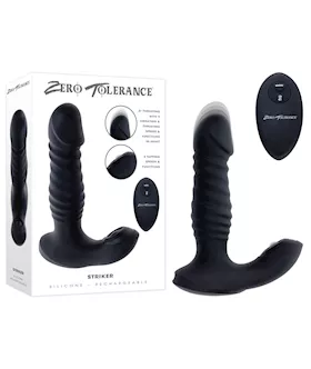 Zero Tolerance Striker Thrusting Anal Vibrator with Wireless Remote Control