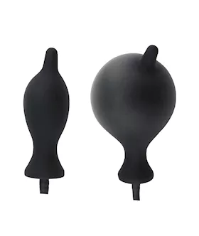 Nipple Inflatable Anal Plug