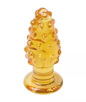 Lucent Hive Glass Butt Plug