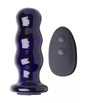 Lucent Ripple Vibrating Anal Plug