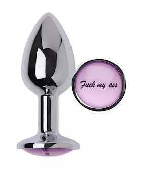 Kinki Fuck My Ass Steel Butt Plug Small