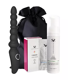 Amore Beaded Vibrating Massage Wand  Essentials Bundle