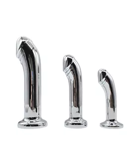 Phallic Curved Anal Plug Set