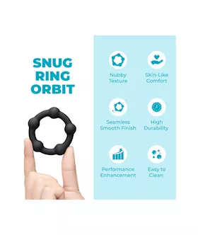 Snug Ring Orbit Nubby Cock Ring