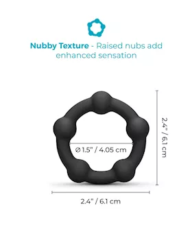 Snug Ring Orbit Nubby Cock Ring