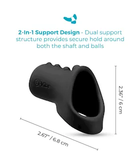 Flex Ring Shaft Cock Ring With Shaft Sleeve
