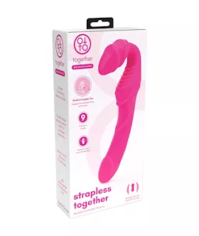 Together Strapless Remote Controlled Vibrator
