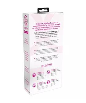 Together Strapless Remote Controlled Vibrator