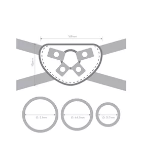 Tilt Dildo & Harness Set