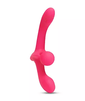 Double Tap Vibrating Strapless Strap-on