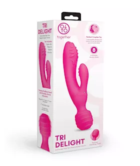 Tri Delight Wand & Rabbit Vibrator
