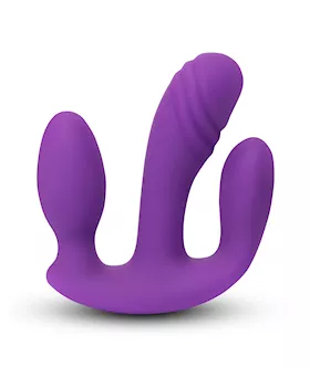 Blended Pleasure Triple-pronged Vibrator