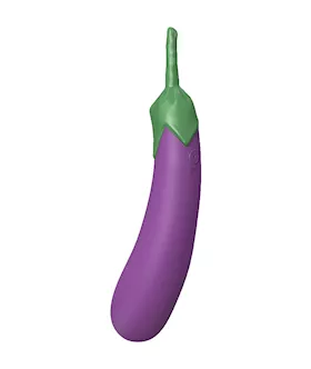 Eggplant Silicone Vibrator