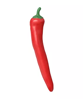 Chili Silicone Vibrator