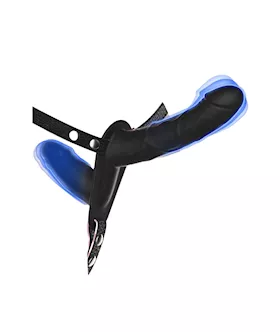 Tandem Strapless Strap On With Remote Control