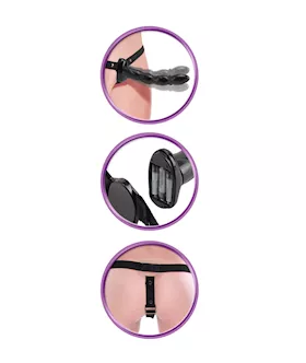 Ff Twist N Shout Vibr Strap On Blk