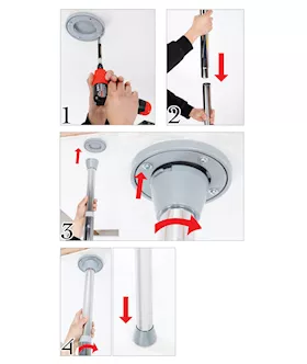 Ff Light Up Disco Dance Pole