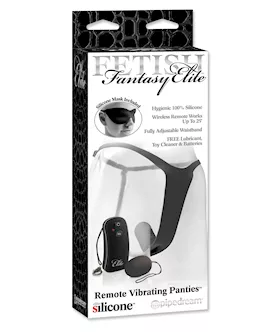 Ff Elite Remote Vibr Panties Black