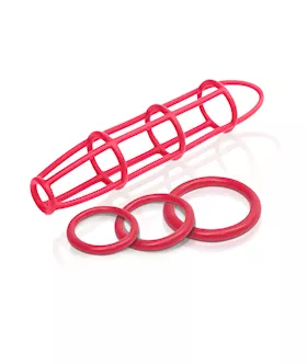 Ff Elite Cockcage & Ring Set