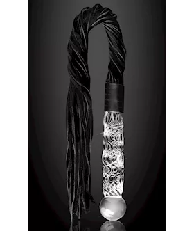 Icicles Hand-crafted Glass Flogger No 38