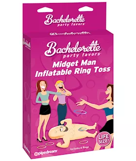 Bp Midget Man Inflatable Ring Toss