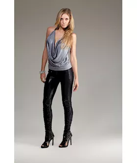 Bordeaux Halter Top