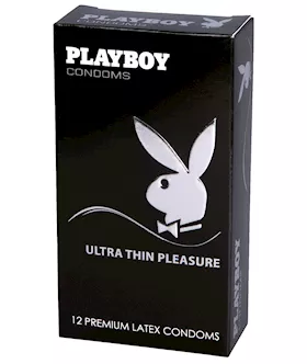 Playboy Condoms Ultra Thin Pleasure 12 Pack