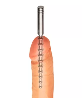 Stainless Steel Beaded Urethral Plug