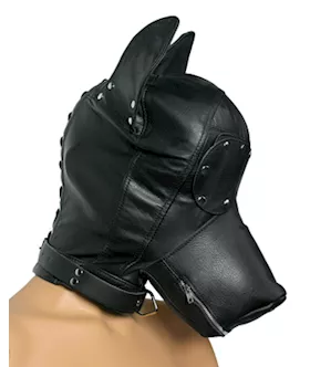 Ultimate Leather Dog Hood