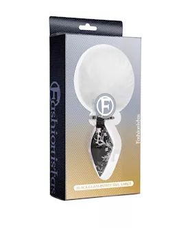 Glass Bunny Tail Small