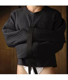 Extreme Black Straight Jacket Small